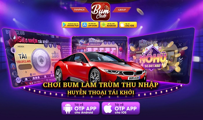 Cổng game quốc tế Bum Club