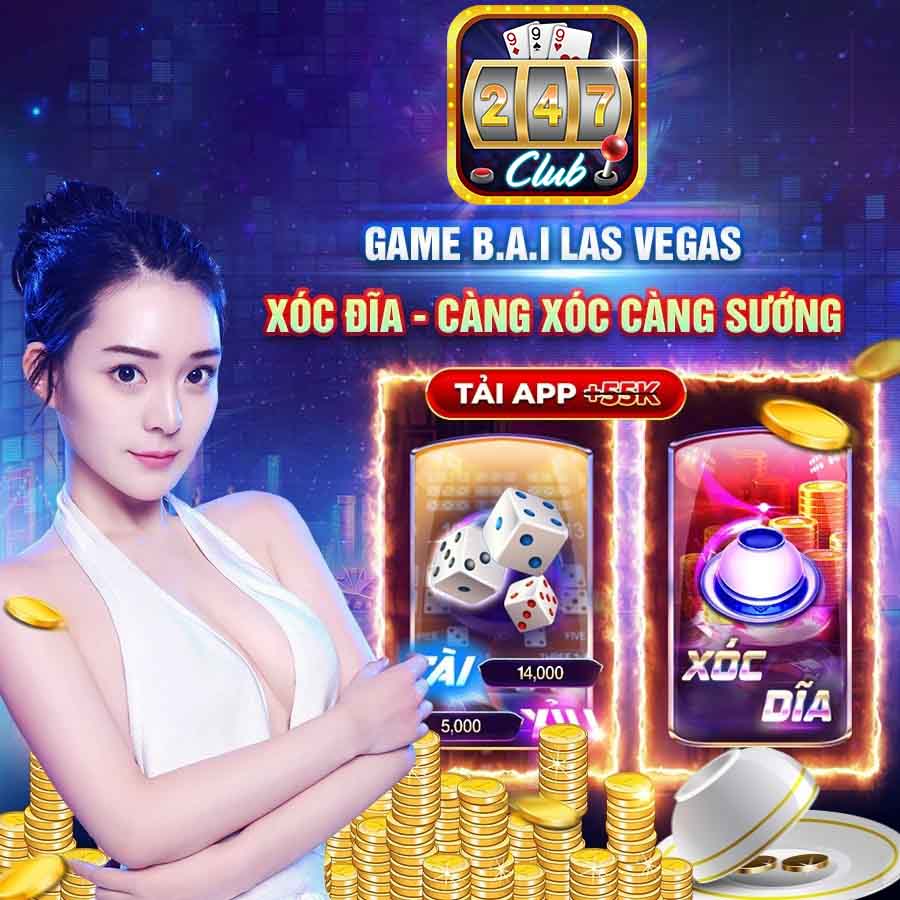 Giao diện game bài CLub247