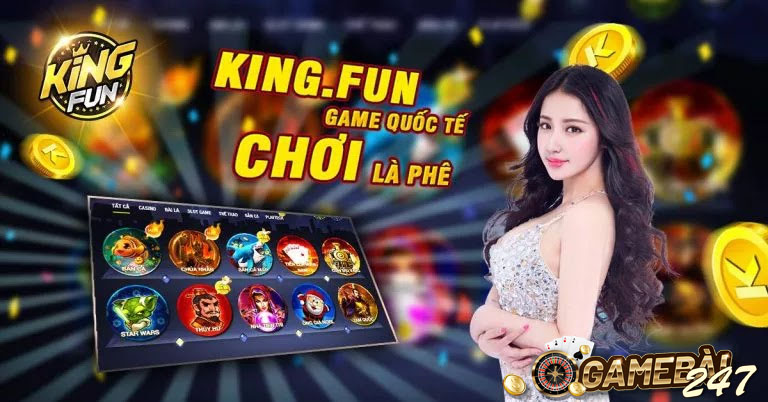 Danh sách trò chơi đa dạng tại KingFun