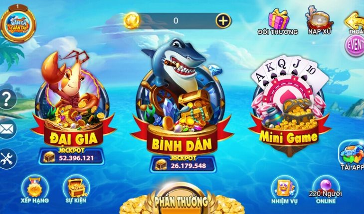 Các mini game trong Bắn Cá Thần Tài