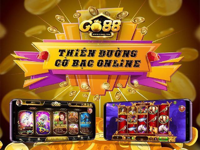 Giao diện game Go88Win với hình ảnh các trò chơi