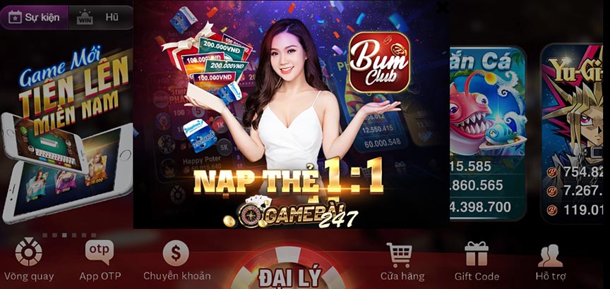 Các trò chơi tại Bum88 Vin