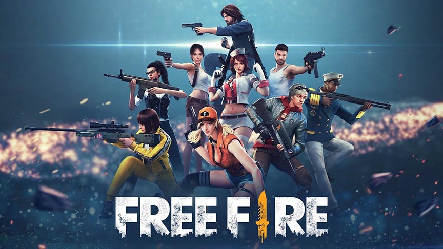 Giao diện đăng nhập Free Fire