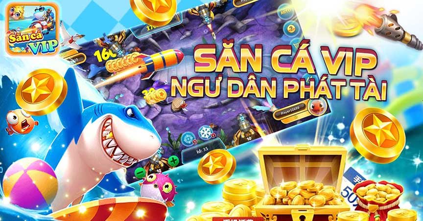 Giao diện game Bắn Cá VIP