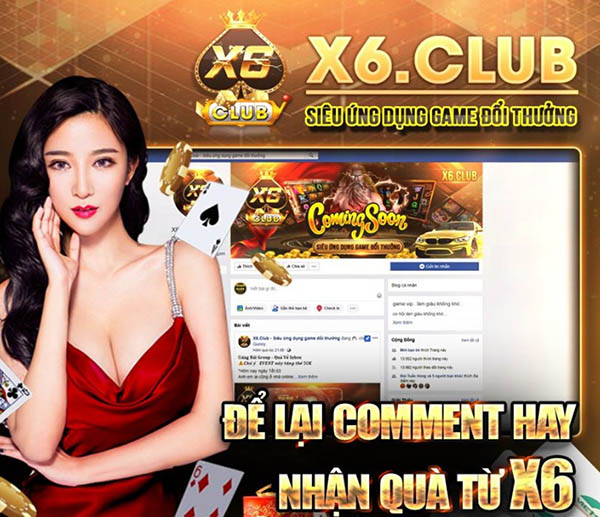 Giao diện game X6 Club