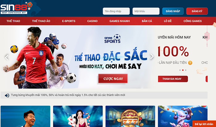 Giới thiệu chi tiết về nhà cái Sin88