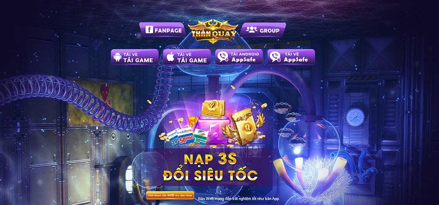 Giao diện Thần Quay 247