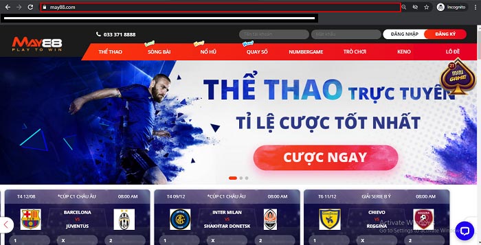 Các trò chơi tại May88