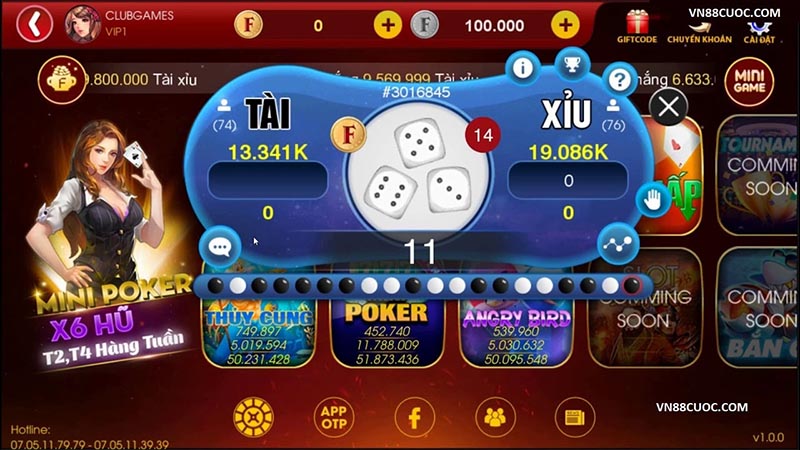 Các game tại FanVIP Club