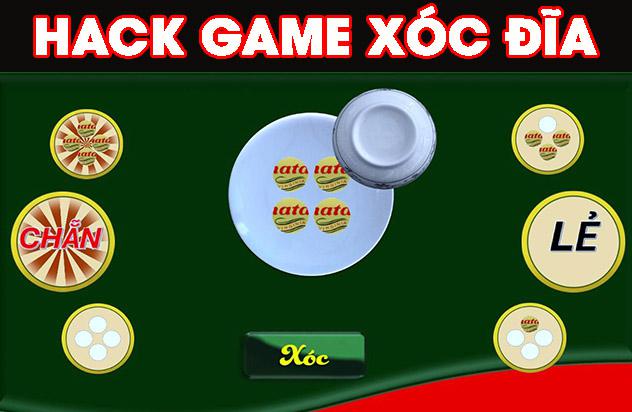 Giao diện phần mềm hack xóc đĩa