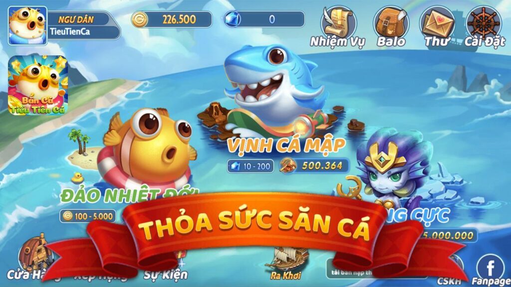 Game bắn cá Tiểu Tiên Cá