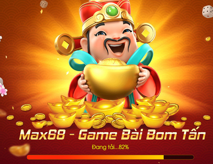 Max68 Club - Giao diện đăng nhập