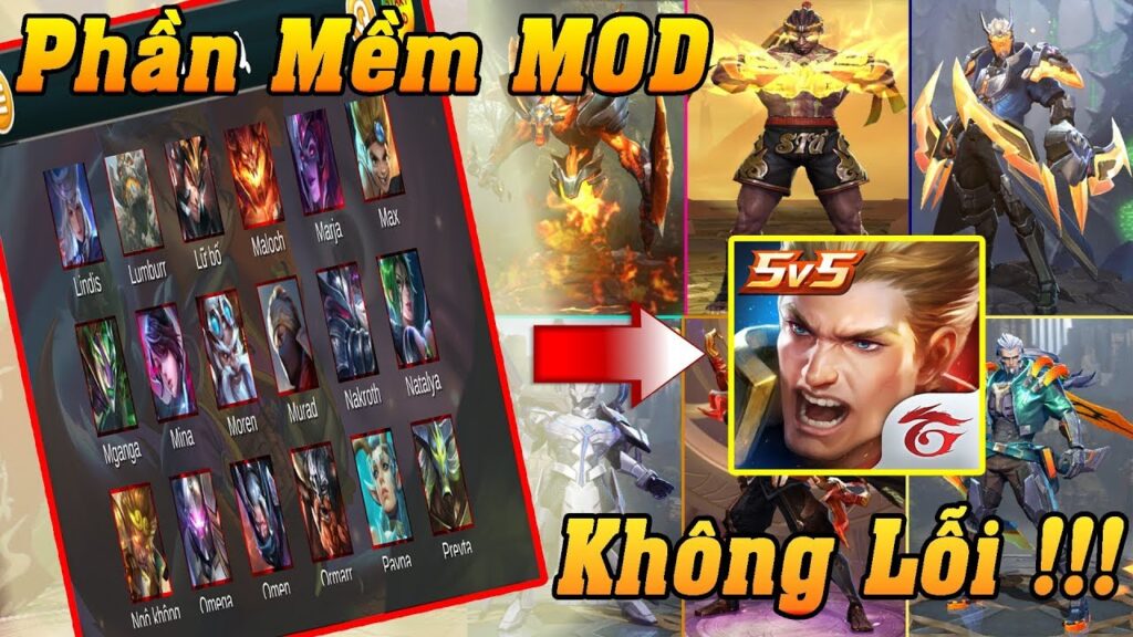 Mod Skin Liên Quân Mobile